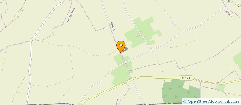 localisation de l'entreprise MONSIEUR GEORGES FRANDELLE  FEUQUIERES