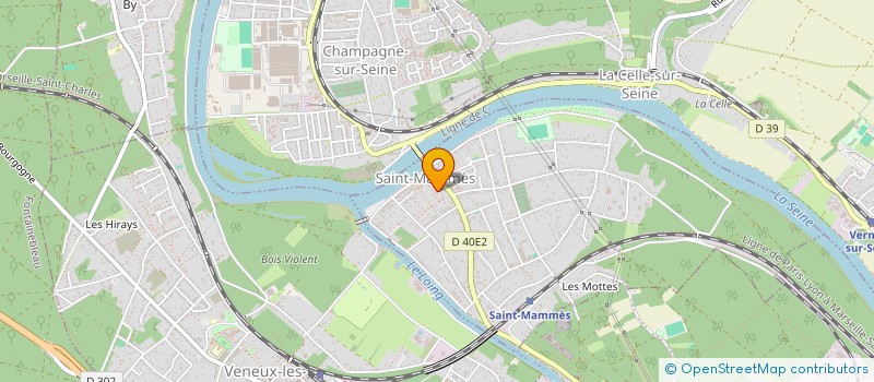 localisation de l'entreprise MONSIEUR GEORGES FREBAULT  SAINT-MAMMES