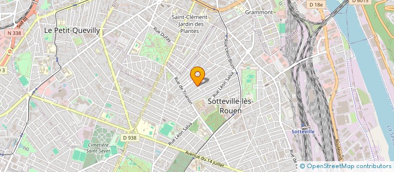 localisation de l'entreprise MONSIEUR GEORGES FROUIN à SOTTEVILLE-LES-ROUEN