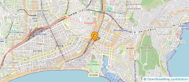 localisation de l'entreprise MONSIEUR GEORGES GAETA à NICE