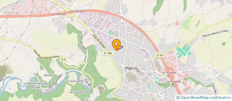 localisation de l'entreprise MONSIEUR GEORGES GALLON à PLERIN