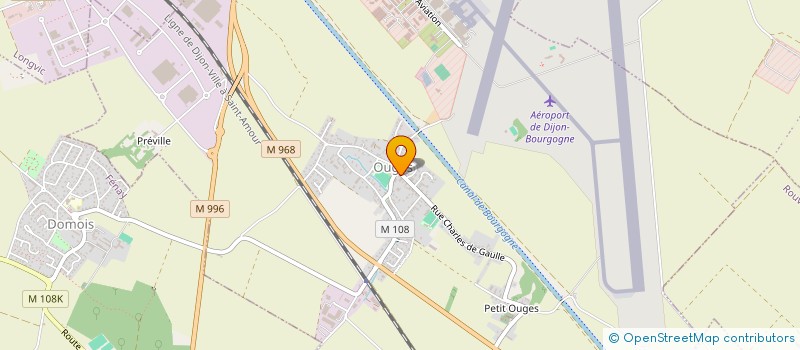 localisation de l'entreprise MONSIEUR GEORGES GARNIER  OUGES