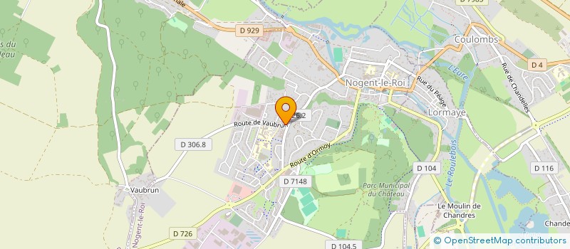 localisation de l'entreprise MONSIEUR GEORGES GARNIER à NOGENT-LE-ROI
