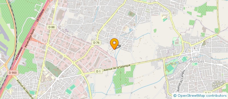 localisation de l'entreprise MONSIEUR GEORGES GAUBERT  PIA