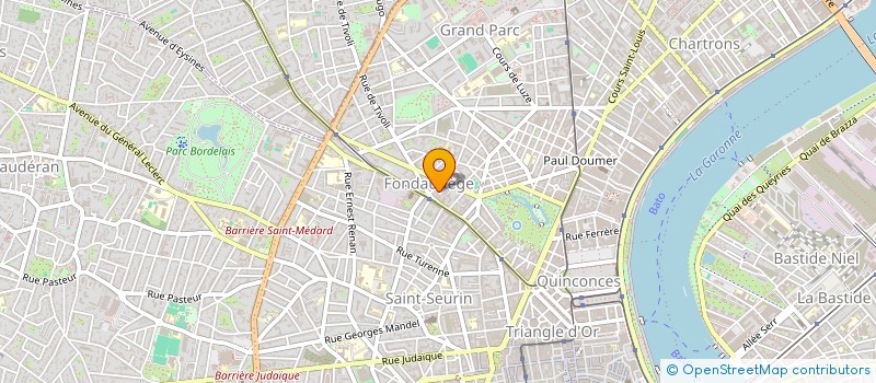 localisation de l'entreprise MONSIEUR GEORGES GAUSSEN  BORDEAUX