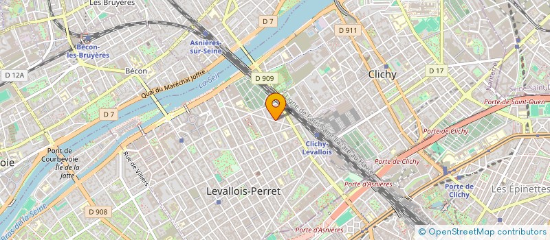 localisation de l'entreprise MONSIEUR GEORGES GELFMANN à LEVALLOIS-PERRET