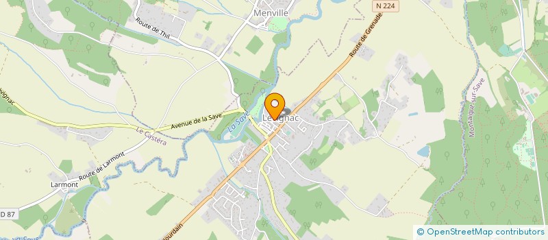 localisation de l'entreprise MONSIEUR GEORGES GENEROSO  LEVIGNAC