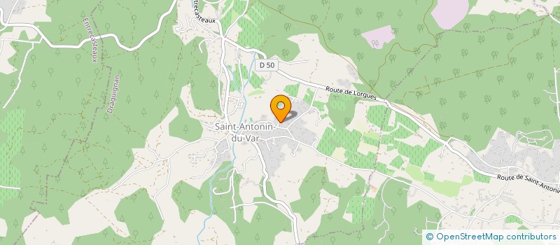 localisation de l'entreprise MONSIEUR GEORGES GERIN  SAINT-ANTONIN-DU-VAR