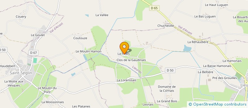 localisation de l'entreprise MONSIEUR GEORGES GERMON  PIPRIAC