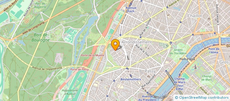 localisation de l'entreprise MONSIEUR GEORGES GIBEILI ZAHI  PARIS