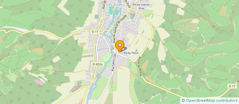 localisation de l'entreprise MONSIEUR GEORGES GIVAIS  LES RICEYS