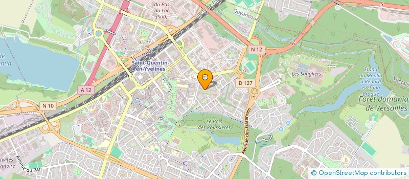 localisation de l'entreprise MONSIEUR GEORGES GOLINSKI  GUYANCOURT