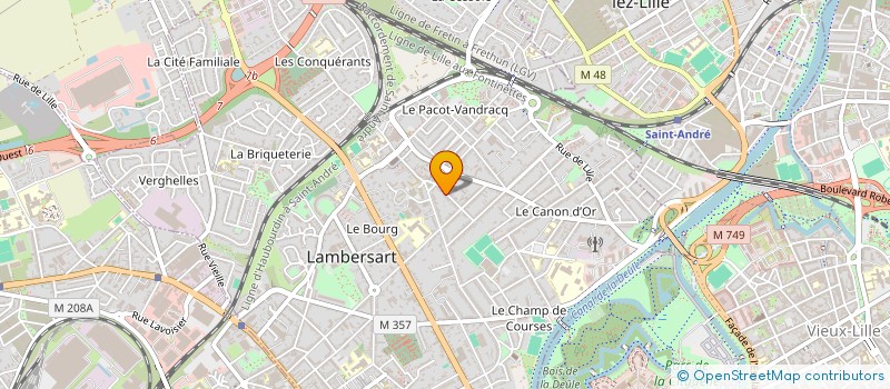 localisation de l'entreprise MONSIEUR GEORGES GOLLIOT à LAMBERSART