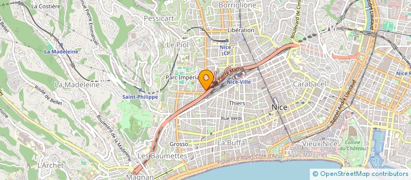 localisation de l'entreprise MONSIEUR GEORGES GORGIZ à NICE