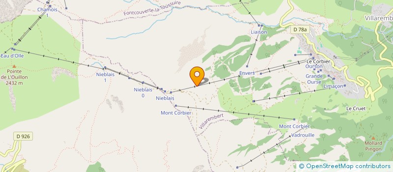 localisation de l'entreprise MONSIEUR GEORGES GOUTTENOIRE  VILLAREMBERT