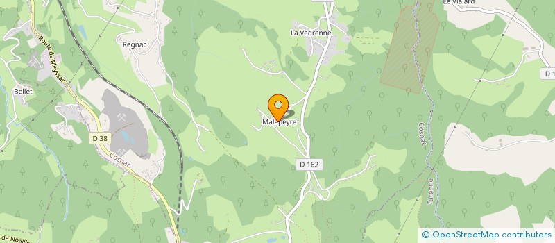 localisation de l'entreprise MONSIEUR GEORGES GRAMOND  COSNAC