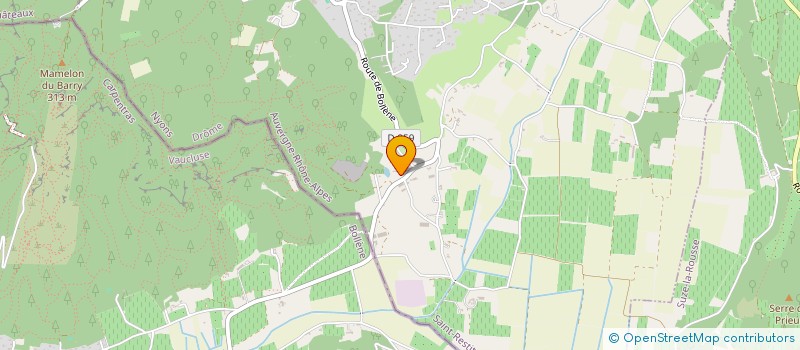 localisation de l'entreprise MONSIEUR GEORGES GRAMUSSET  CLANSAYES