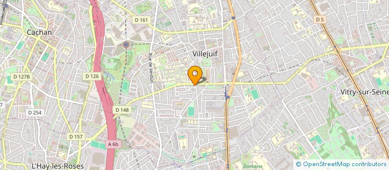 localisation de l'entreprise MONSIEUR GEORGES GRANDCLERC à VILLEJUIF