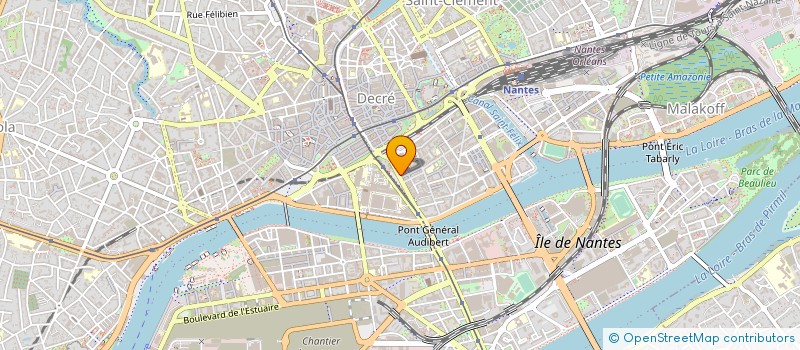 localisation de l'entreprise MONSIEUR GEORGES GRANGER  NANTES