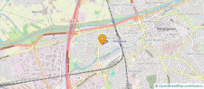 localisation de l'entreprise MONSIEUR GEORGES GRI  PERPIGNAN
