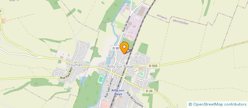 localisation de l'entreprise MONSIEUR GEORGES GUENARD  AILLY-SUR-NOYE