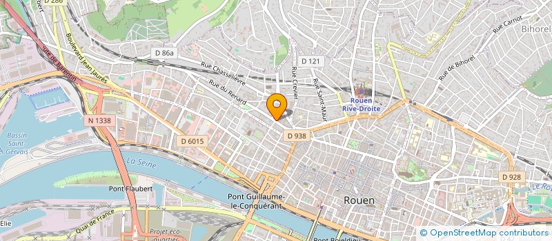 localisation de l'entreprise MONSIEUR GEORGES GUEROULT à ROUEN