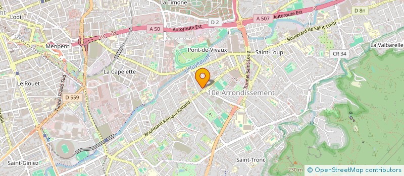 localisation de l'entreprise MONSIEUR GEORGES GUIRLINGER à MARSEILLE