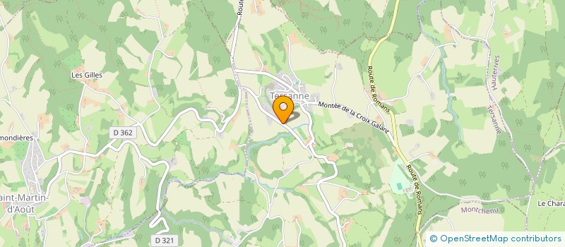 localisation de l'entreprise MONSIEUR GEORGES GUY  TERSANNE