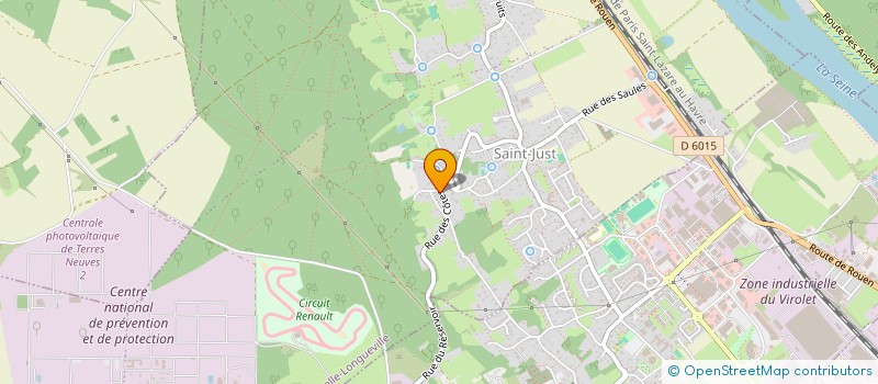 localisation de l'entreprise MONSIEUR GEORGES GUYOMAR  LA CHAPELLE-LONGUEVILLE