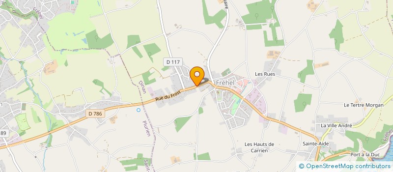 localisation de l'entreprise MONSIEUR GEORGES GUYOMARD  FREHEL