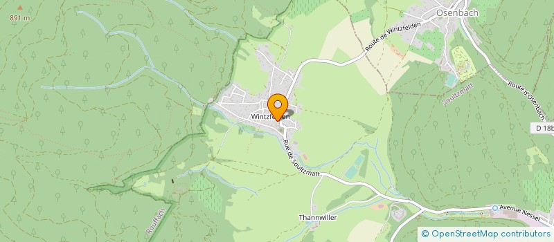 localisation de l'entreprise MONSIEUR GEORGES HAENN  SOULTZMATT