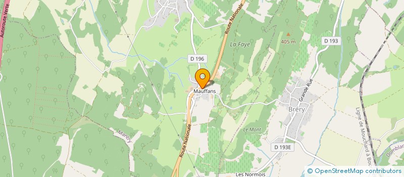 localisation de l'entreprise MONSIEUR GEORGES HALATRE  PASSENANS