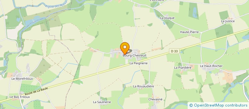 localisation de l'entreprise MONSIEUR GEORGES HARDY  TRANS-SUR-ERDRE