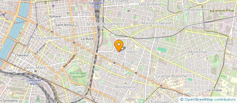 localisation de l'entreprise MONSIEUR GEORGES HAZOUT  LYON