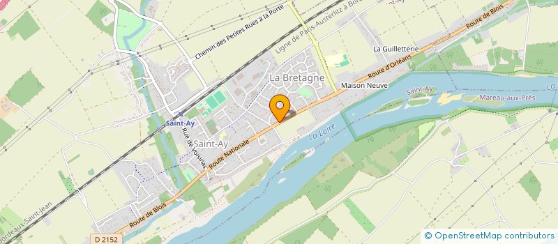 localisation de l'entreprise MONSIEUR GEORGES HENRY à EPIEDS-EN-BEAUCE