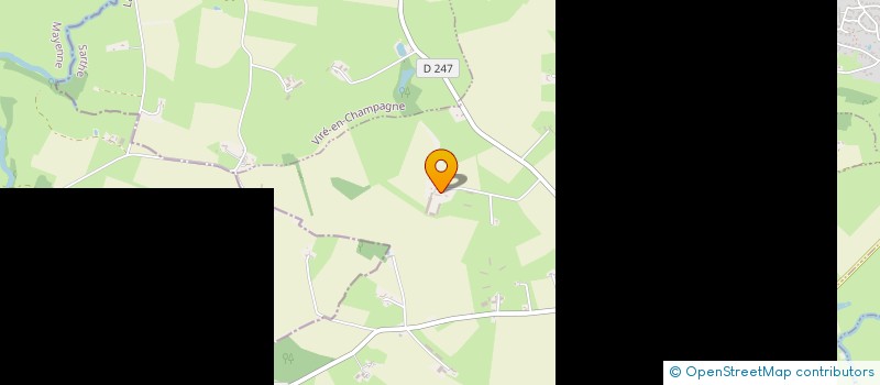 localisation de l'entreprise MONSIEUR GEORGES HERILLARD  AVESSE