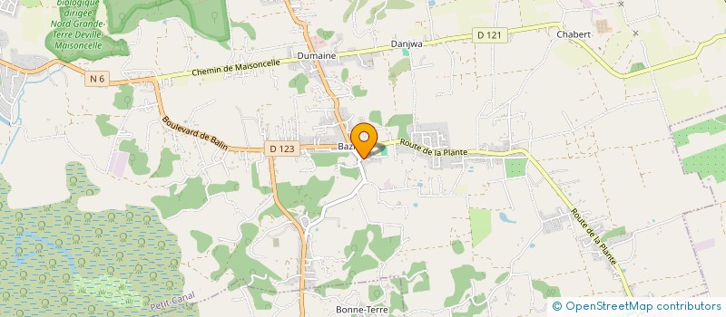 localisation de l'entreprise MONSIEUR GEORGES HERMIN à PETIT-CANAL
