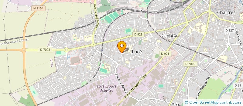 localisation de l'entreprise MONSIEUR GEORGES HERRERA à LUCE