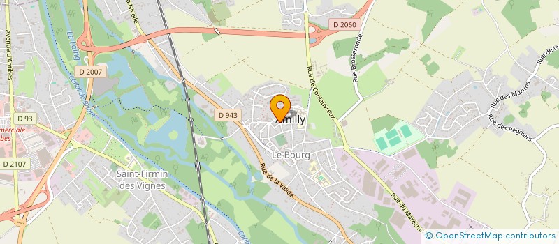 localisation de l'entreprise MONSIEUR GEORGES HESPEL à AMILLY