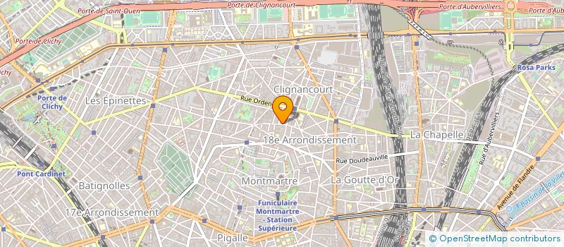 localisation de l'entreprise MONSIEUR GEORGES HIRSCH  PARIS