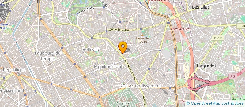 localisation de l'entreprise MONSIEUR GEORGES HUOT  PARIS