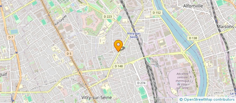 localisation de l'entreprise MONSIEUR GEORGES JACOBS à VITRY-SUR-SEINE