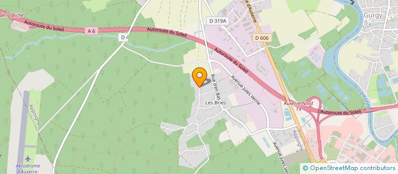 localisation de l'entreprise MONSIEUR GEORGES JARRY à APPOIGNY