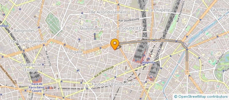 localisation de l'entreprise MONSIEUR GEORGES JEANNOT  PARIS