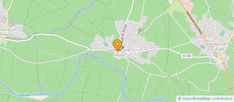 localisation de l'entreprise MONSIEUR GEORGES JUAREZ  SAINT-NAZAIRE-D'AUDE