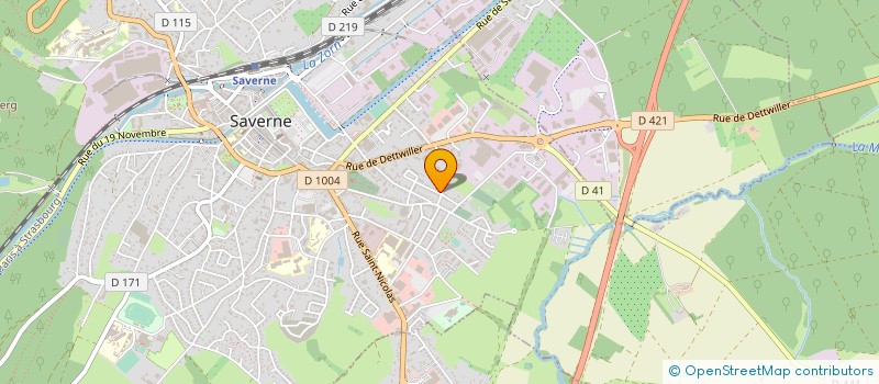 localisation de l'entreprise MONSIEUR GEORGES JUNGLING  GOTTENHOUSE