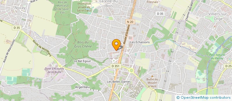 localisation de l'entreprise MONSIEUR GEORGES KARNAY à LA VILLE-DU-BOIS