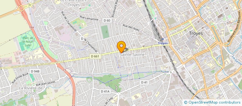 localisation de l'entreprise MONSIEUR GEORGES KIOCK  SAINTE-SAVINE