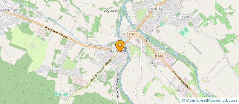 localisation de l'entreprise MONSIEUR GEORGES KLONIG  LAVARDAC