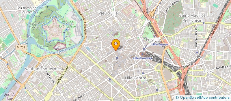 localisation de l'entreprise MONSIEUR GEORGES KOUTOU à LILLE